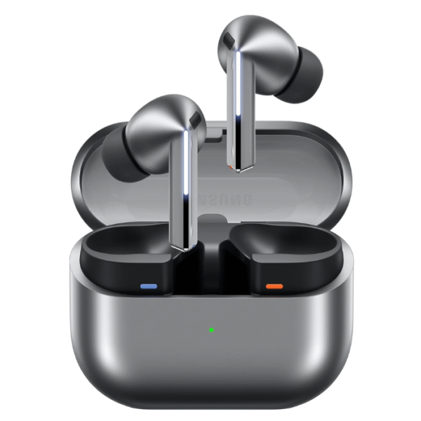 SAMSUNG Galaxy Buds 3 Pro AI True Wireless Bluetooth Earbuds, Noise Cancelling, Sound Optimization, Redesigned Comfort Fit, Silver [US Version, Amazon Exclusive, 2Yr Warranty]