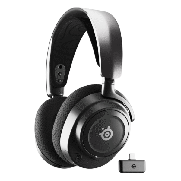 SteelSeries Arctis Nova 7 Wireless Multi-Platform Gaming Headset — Neodymium Magnetic Drivers — 2.4GHz + Mixable Bluetooth — 38Hr USB-C Battery — ClearCast Gen2 AI Mic — PC, PS5, Switch, VR, Mobile