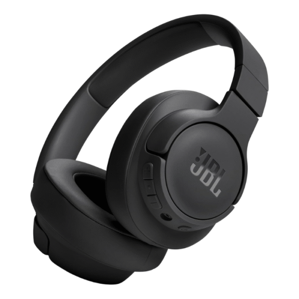 JBL Tune 720BT - Wireless Over-Ear Headphones with JBL Pure Bass Sound, Bluetooth 5.3, Up to 76H Battery Life and Speed Charge, Lightweight, Comfortable and Foldable Design (Black)